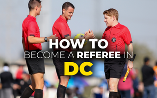 How to become a soccer referee in DC