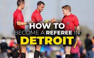 How to become a soccer referee in Detroit