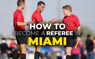 How to become a soccer referee in Miami