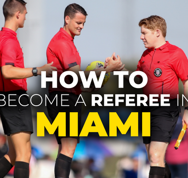 How to become a soccer referee in Miami