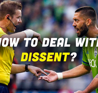 How to Handle Dissent as a Referee