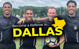 How to Become a Soccer Referee in Dallas