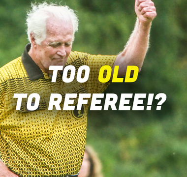 Think You're Too Old to Referee Soccer? Think Again.