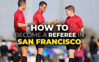 How to become a soccer referee in San Francisco
