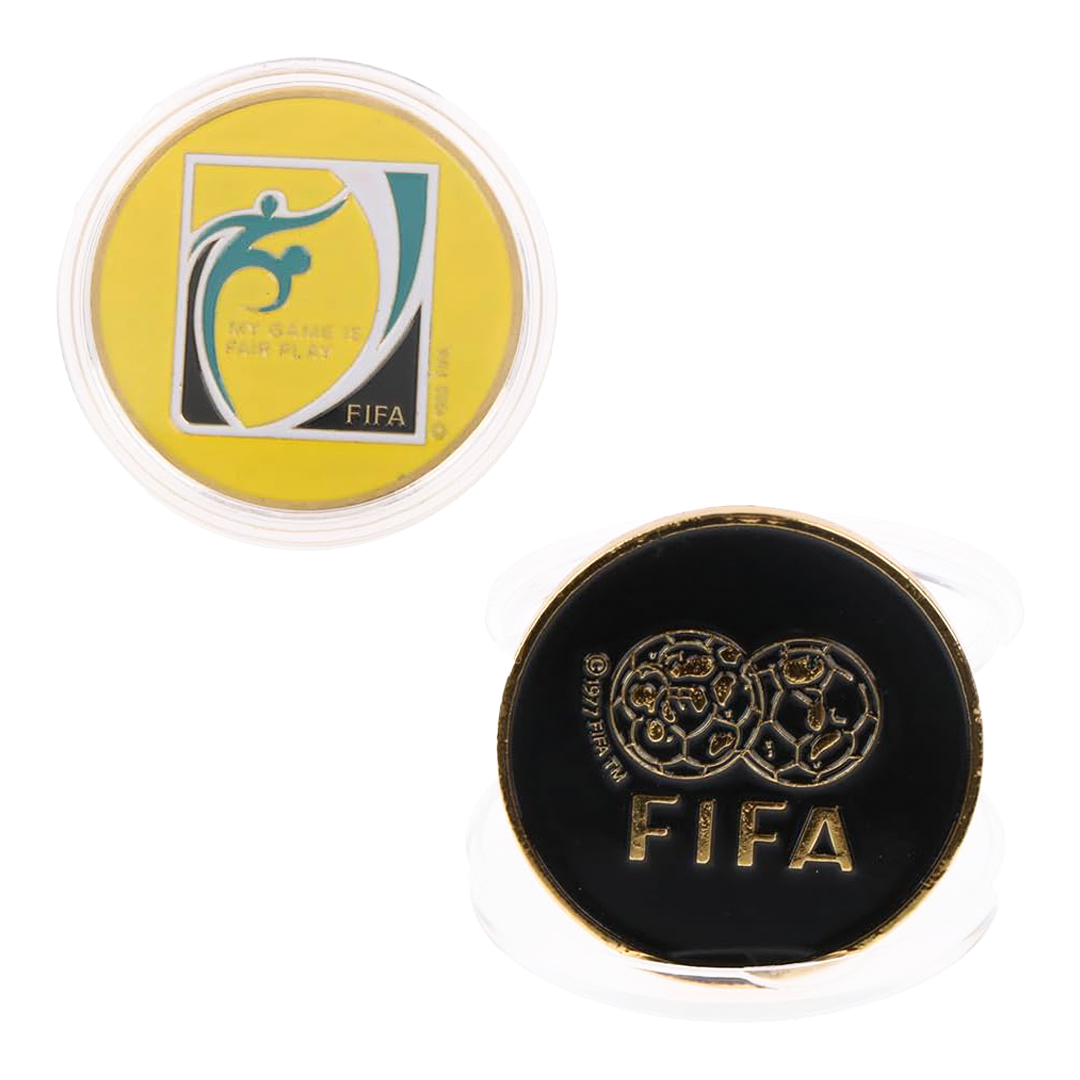 FIFA Professional Referee Coin + Wipe-Away Cards