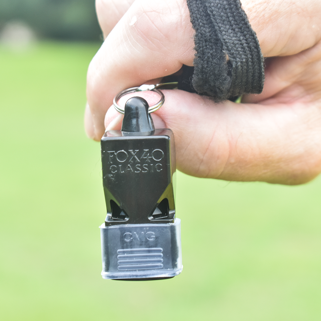 FOX 40 Classic CMG Whistle + Wipe-Away Cards – Referee POV